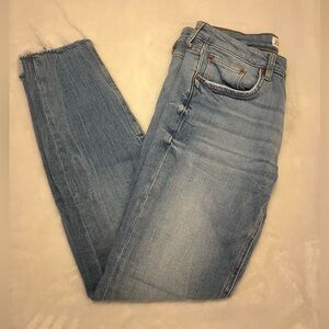Zara Light Wash Denim Jeans